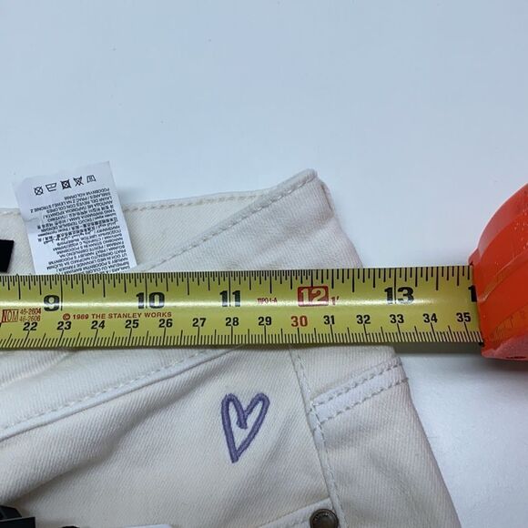 🔥DESIGUAL Jeans stretch sz 2 New - Picture 7 of 13